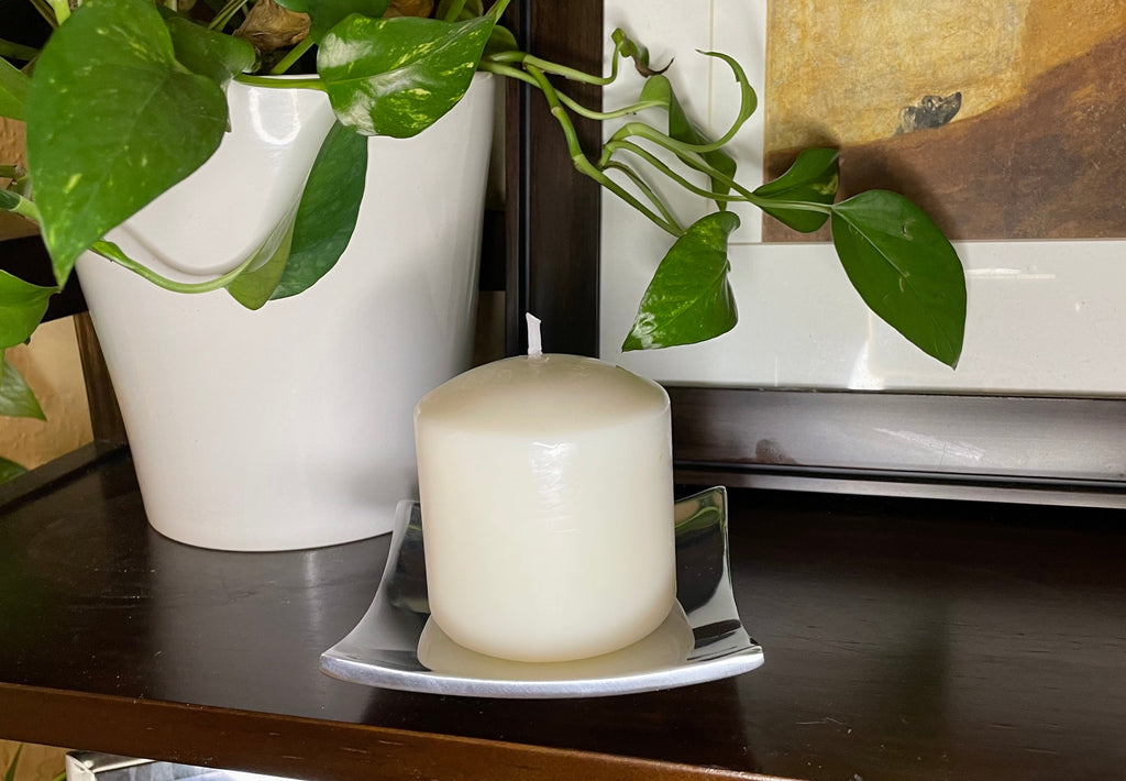 Wavy Square Candle Holder