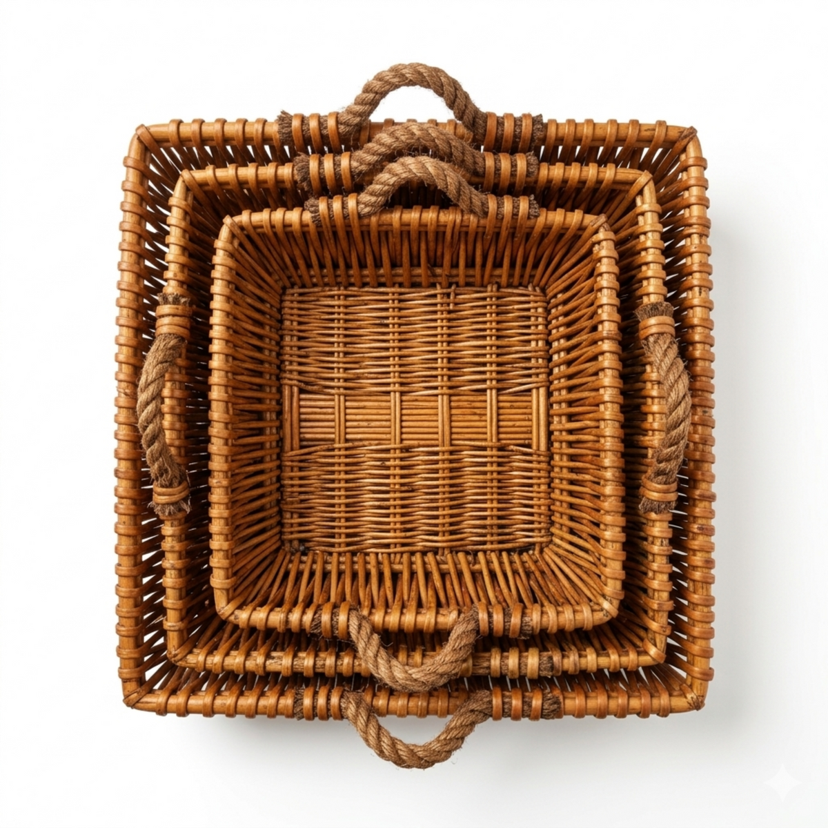 Woven Willow Storage Baskets