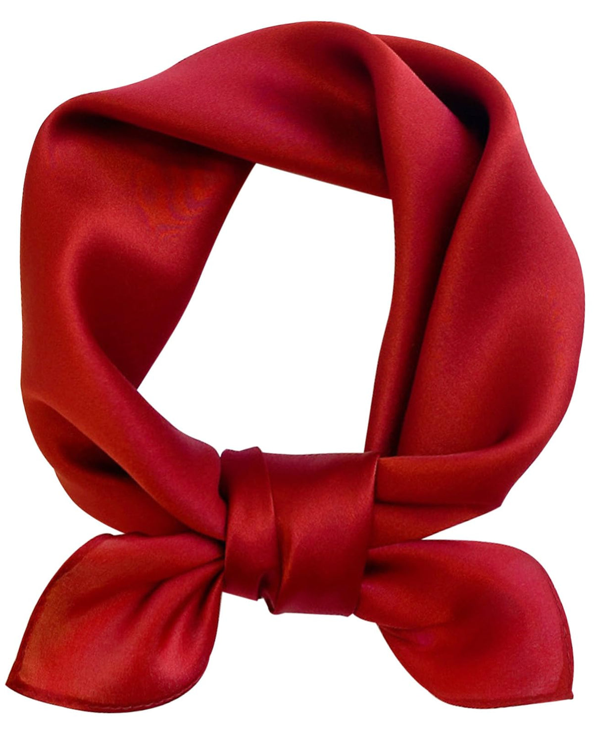 Satin Square Scarf for Women
