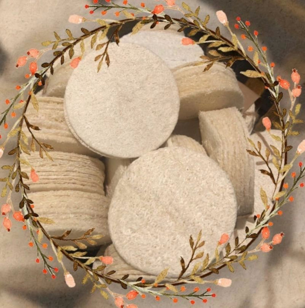 Natural Loofah Pads