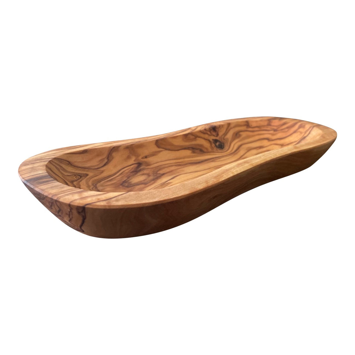 Olive Wood Serving Bowl
