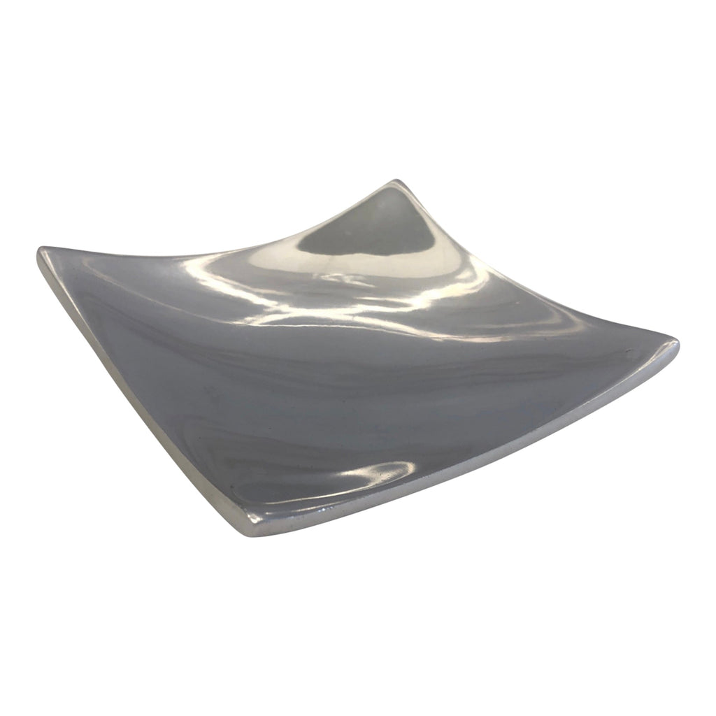 Wavy Square Candle Holder
