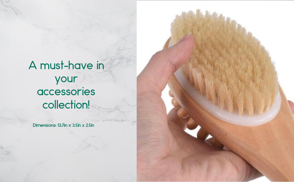 Long Handle Bath and Body Brush