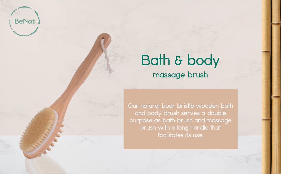 Long Handle Bath and Body Brush
