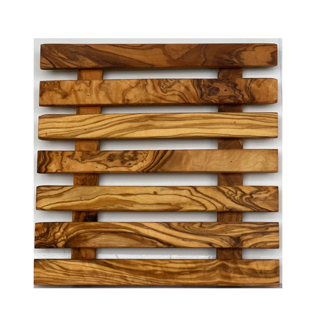 Olive Wood Trivet for Hot Pans