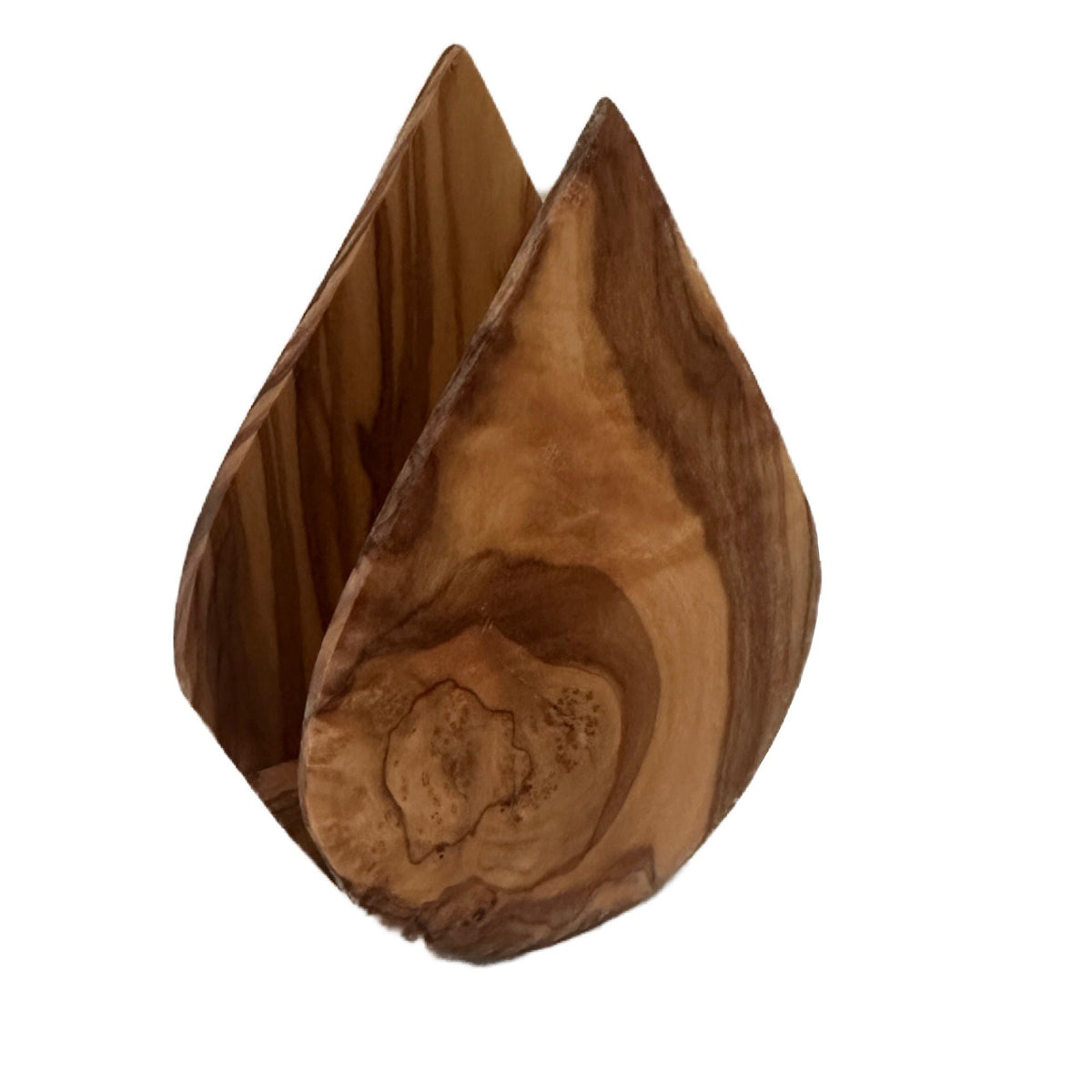 Olive Wood Napkin Holder for Table