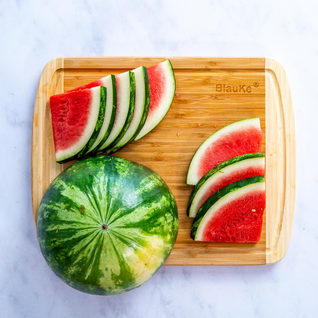 Large Bamboo Cutting Board with Juice Groove