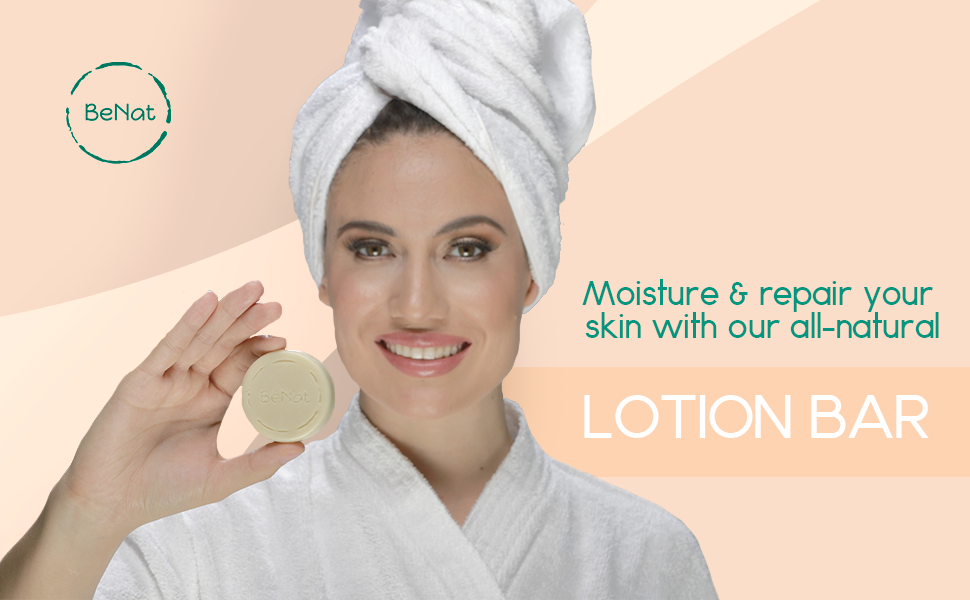 Moisturizing Solid Lotion Bar for Dry Skin