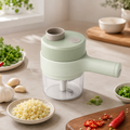 Compact Design Electric Vegetable Slicer Easy Food Prep