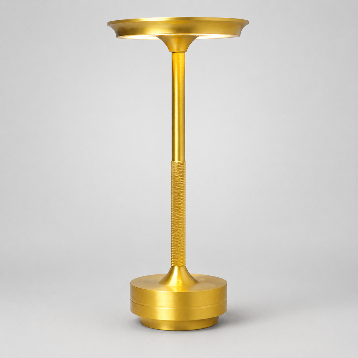 Dimmable Lamp Wireless Metallic Table Lamp Modern Design
