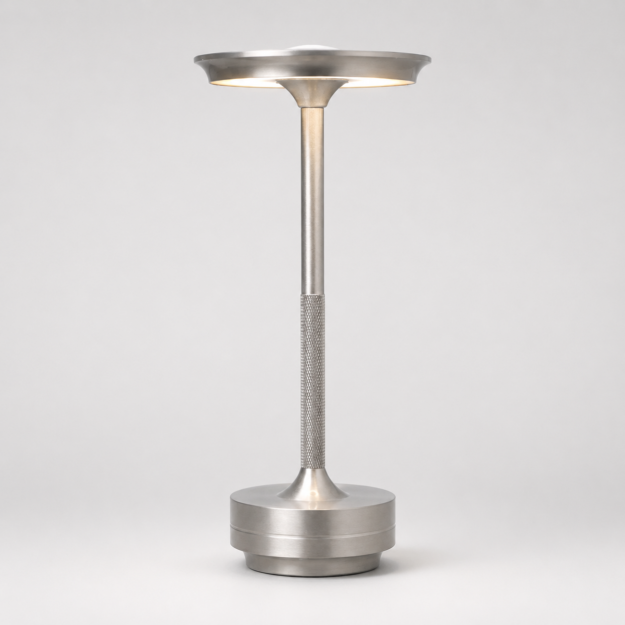 Dimmable Lamp Wireless Metallic Table Lamp Modern Design