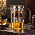 Durable Glass Tea Infuser Precision Design Brewing Pot