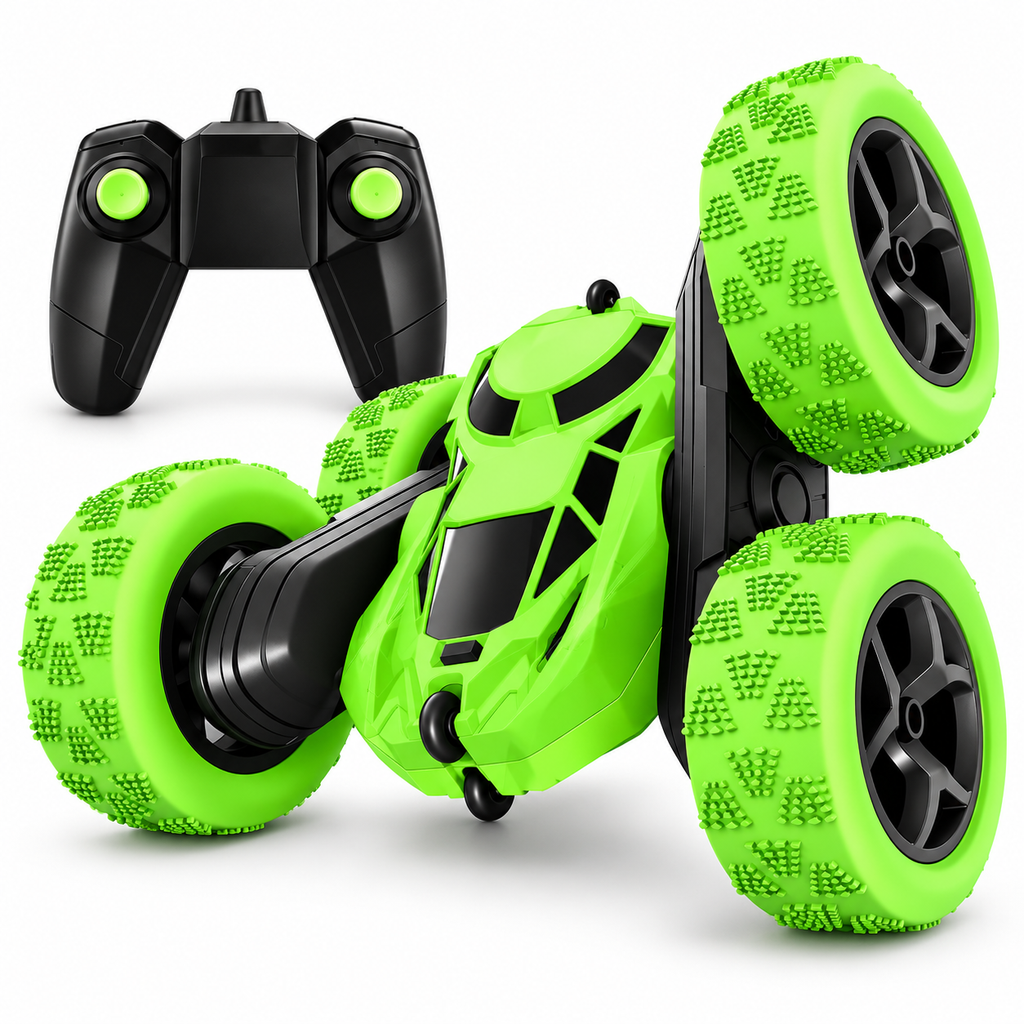 Rc Stunt Car Flipping Remote Control Off Road Tires