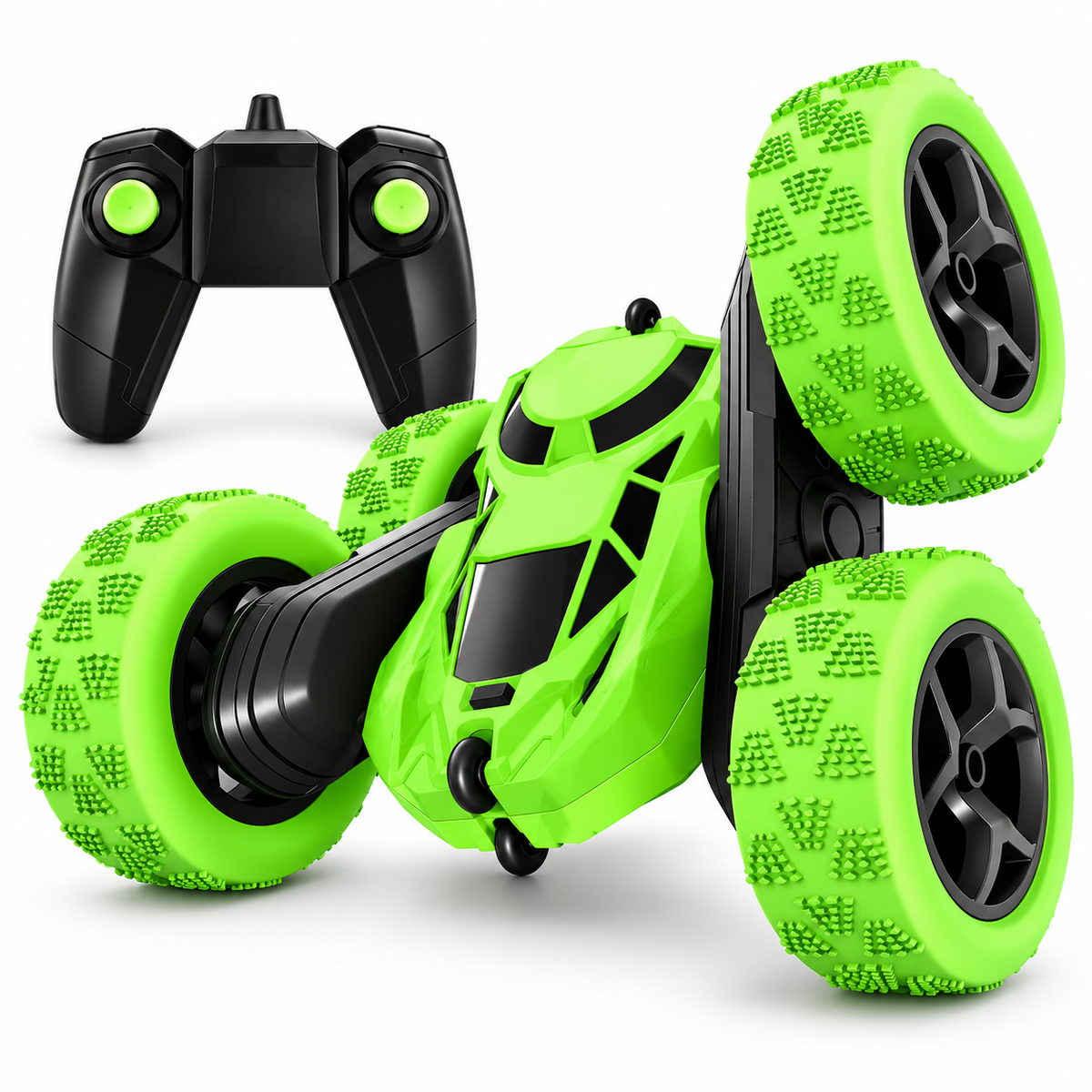Rc Stunt Car Flipping Remote Control Off Road Tires