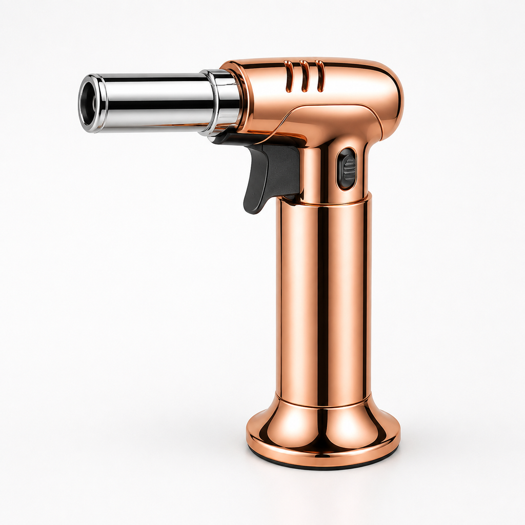Refillable Butane Kitchen Torch Adjustable Flame Cooking