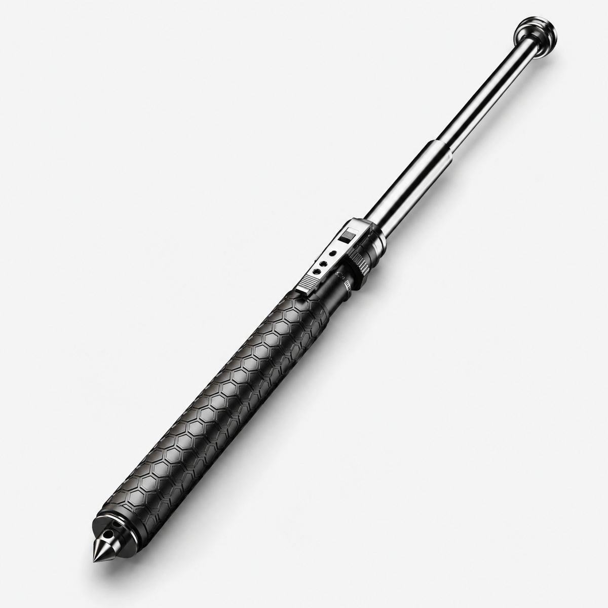 Tactical Pen Flashlight Self Defense Automatic Extension