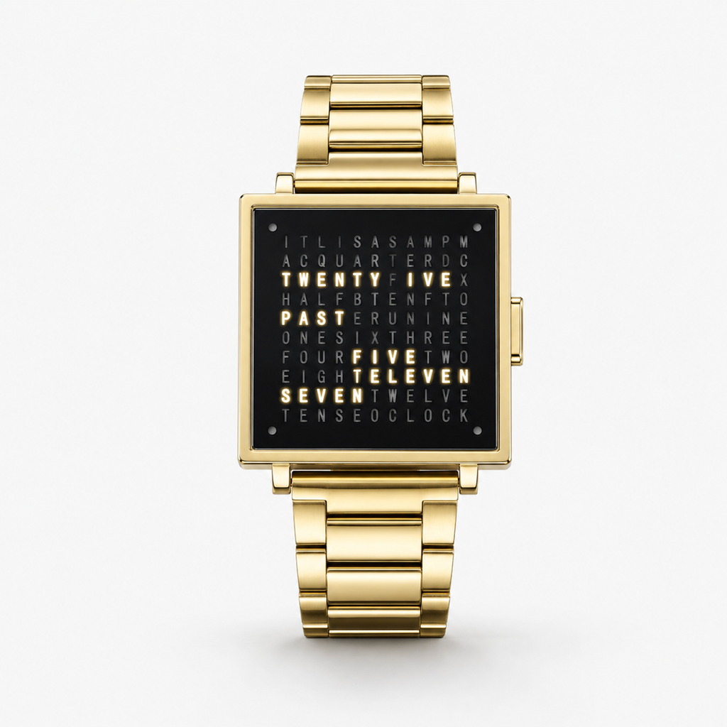 Textual Watch Unique Watch Modern Watch Digital Display