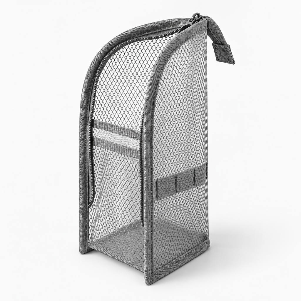 Travel Toiletry Bag Easy Access Self Standing Organizer