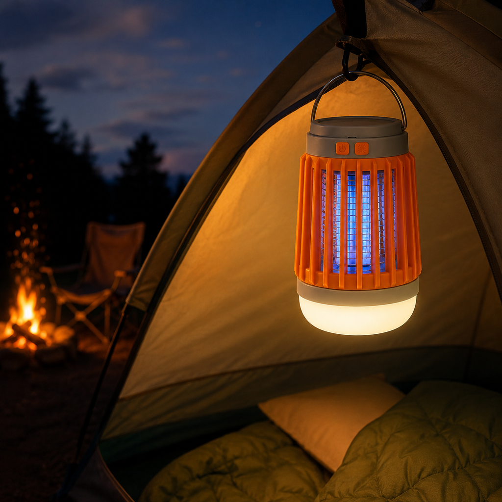 USB Rechargeable Mosquito Zapper UV Light Indoor Lantern