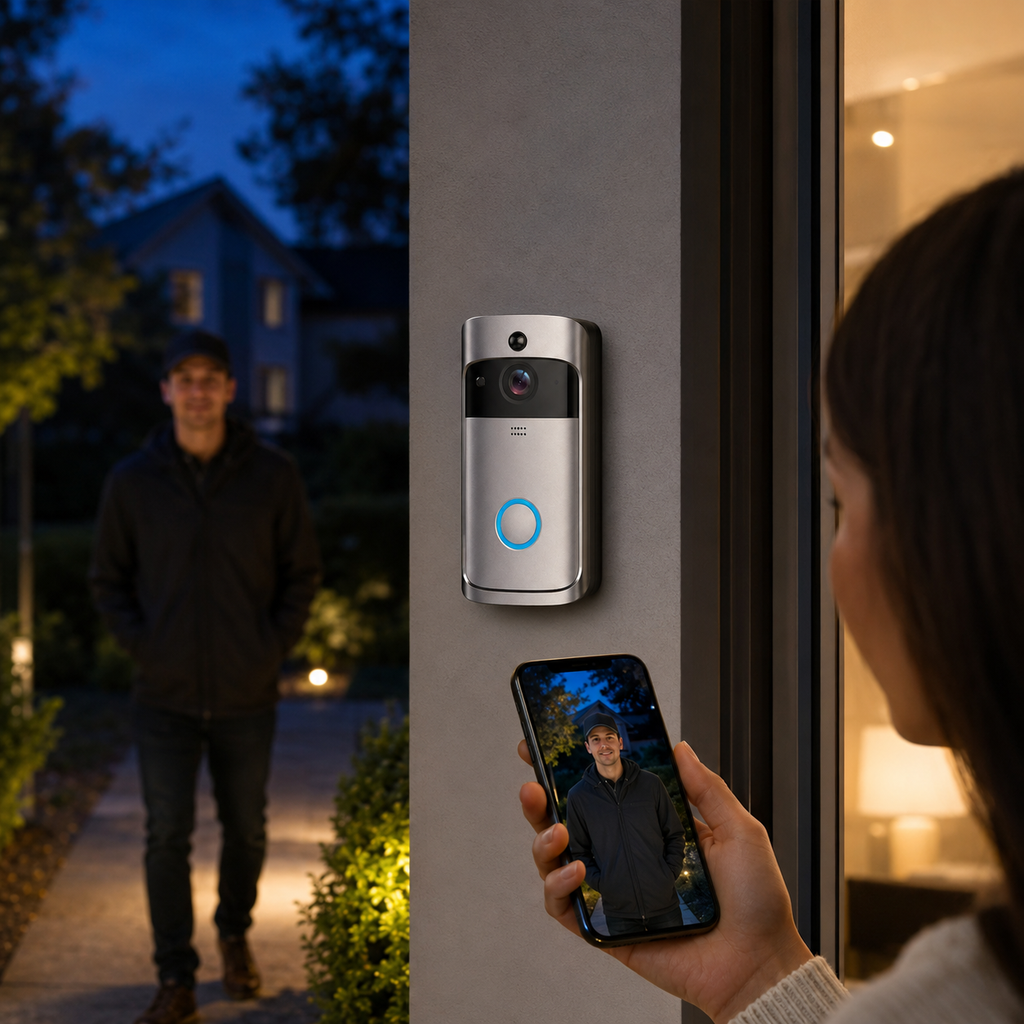 Wireless Video Doorbell HD WIFI Camera Night Vision