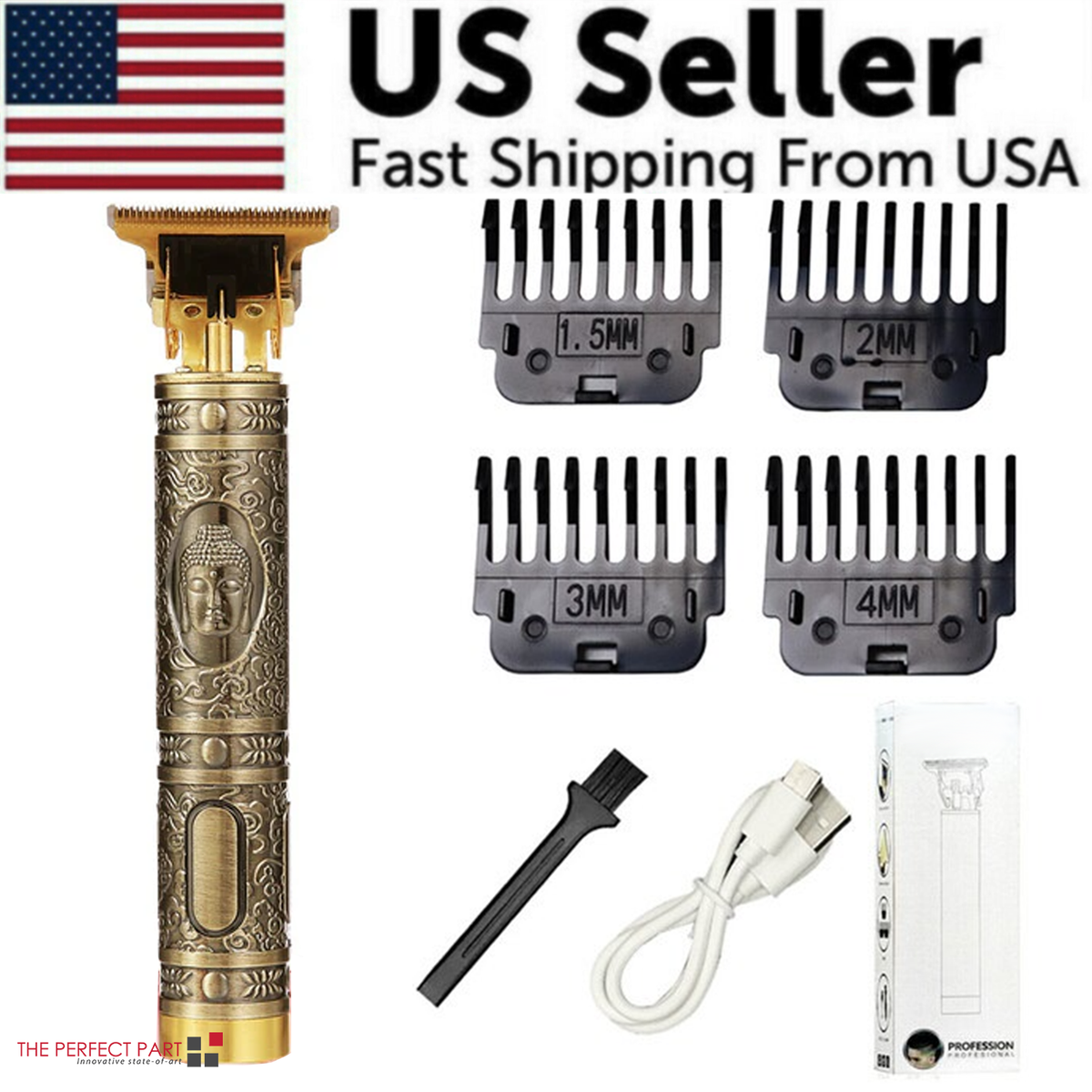 Cordless Hair Clippers and Beard Trimmer for Men