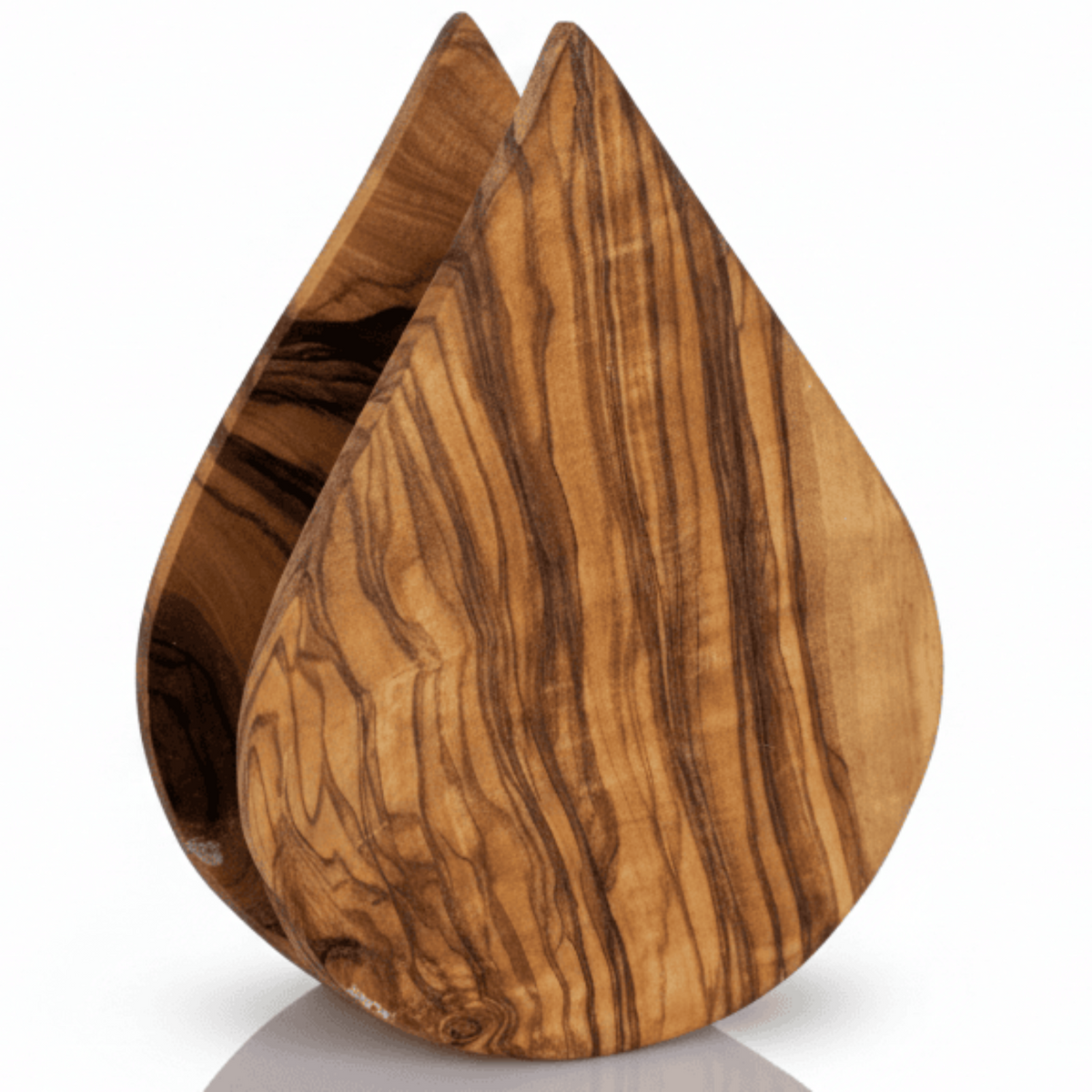 Olive Wood Napkin Holder for Table
