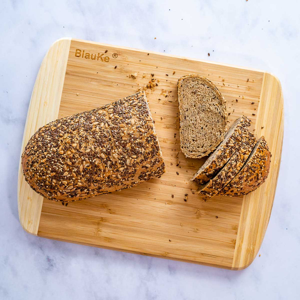 Large Bamboo Cutting Board with Juice Groove