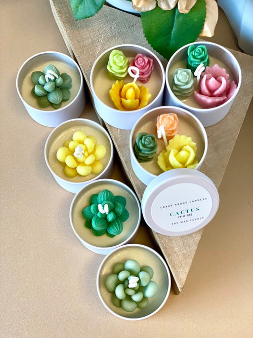 Cactus Jar Scented Candle