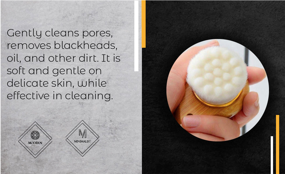 Bamboo Facial Cleansing Brush