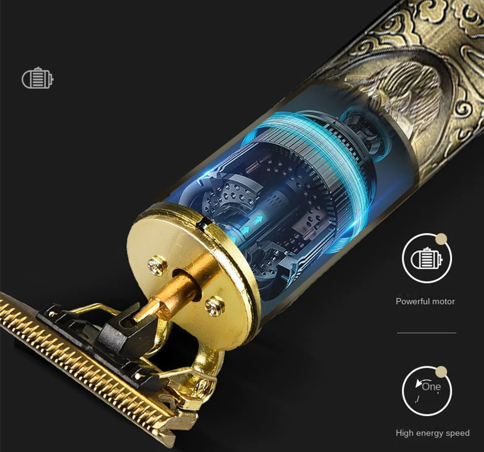 Cordless Hair Clippers and Beard Trimmer for Men