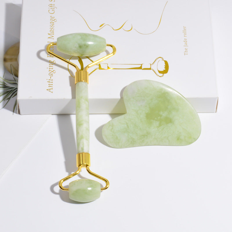 Jade Roller and Gua Sha Set