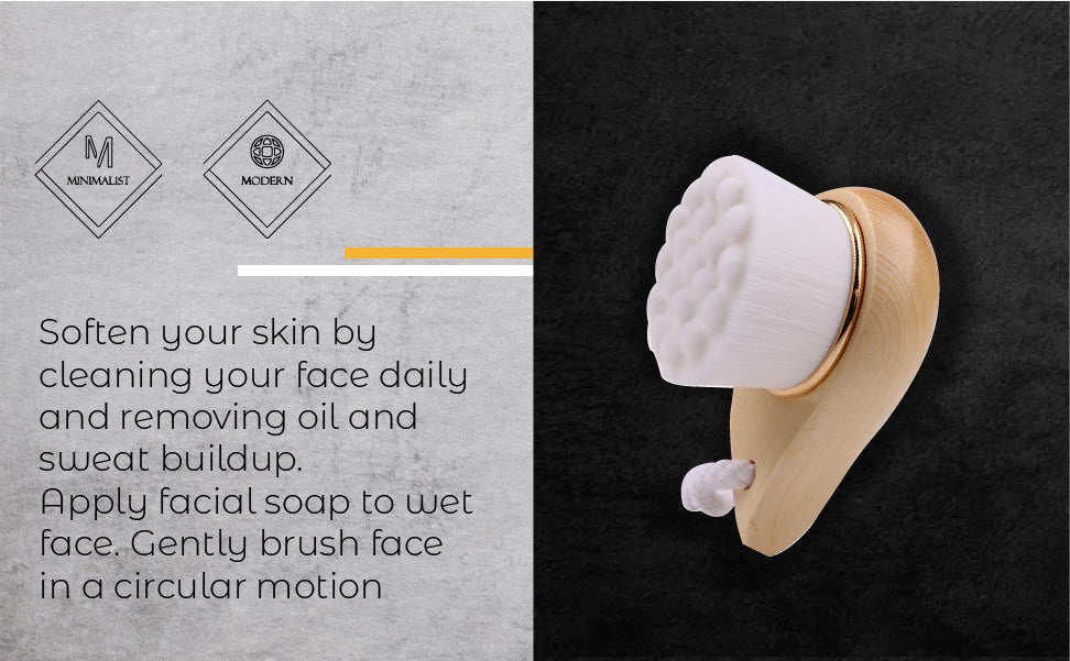 Bamboo Facial Cleansing Brush