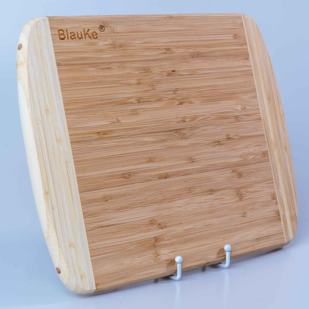 Large Bamboo Cutting Board with Juice Groove