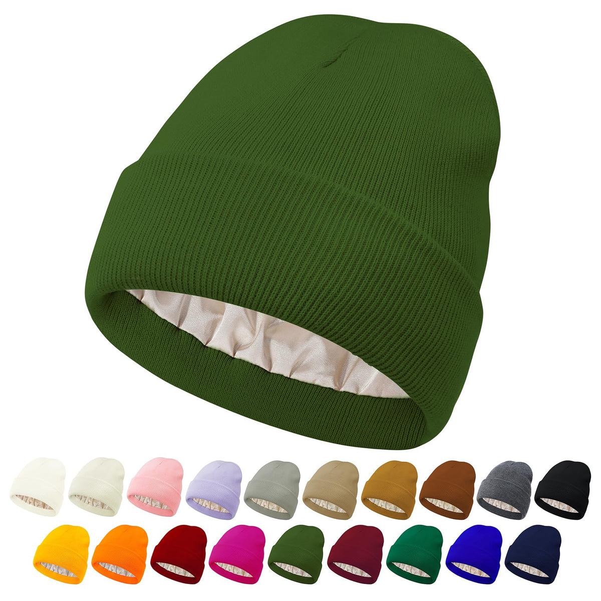 Satin Lined Beanie