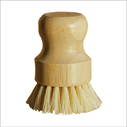 Bamboo Dish Brush with Sisal Bristles