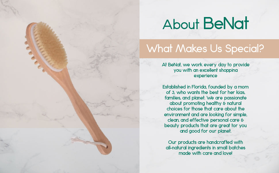 Long Handle Bath and Body Brush