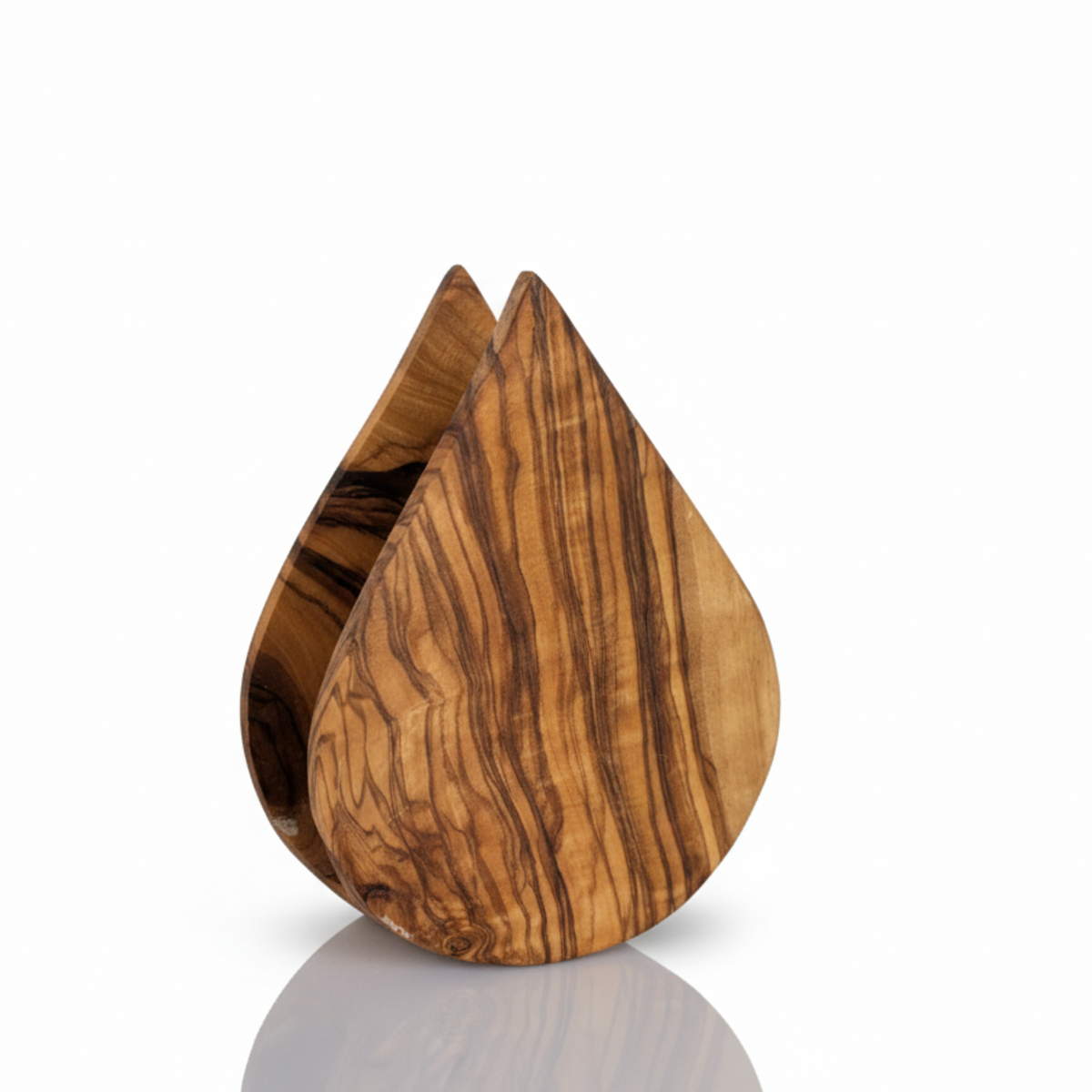Olive Wood Napkin Holder for Table