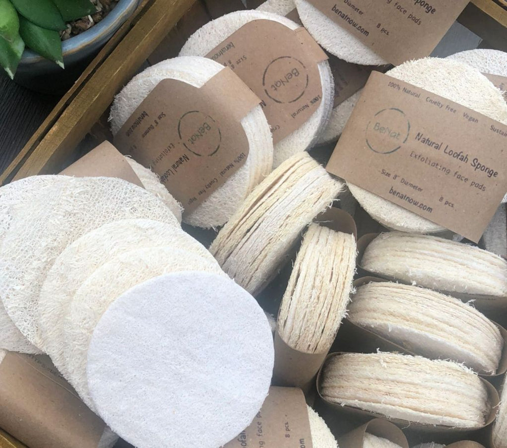 Natural Loofah Pads