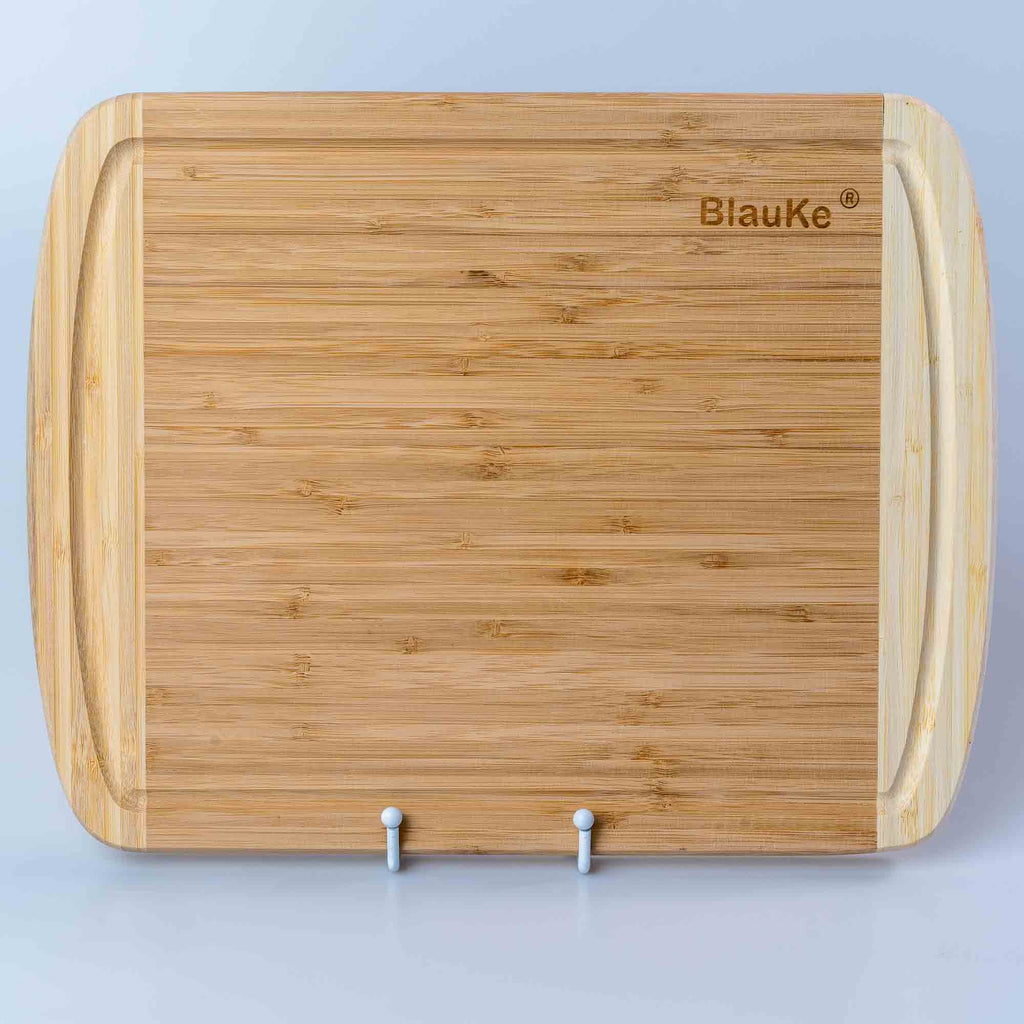Large Bamboo Cutting Board with Juice Groove
