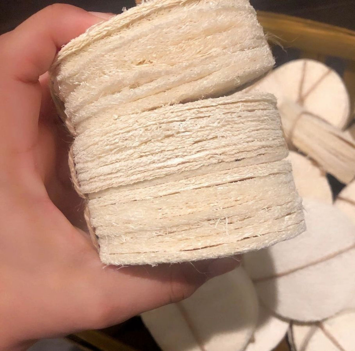 Natural Loofah Pads