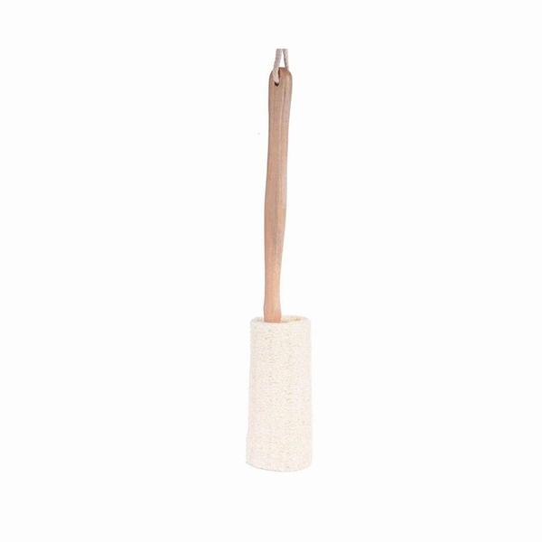 Natural Loofah Bath Brush with Handle