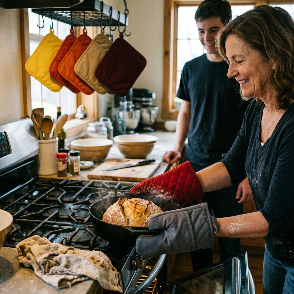 Heat Resistant Oven Gloves