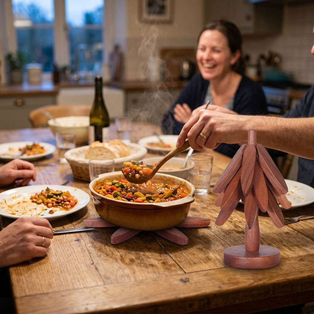 Wooden Trivets for Hot Pots and Pans