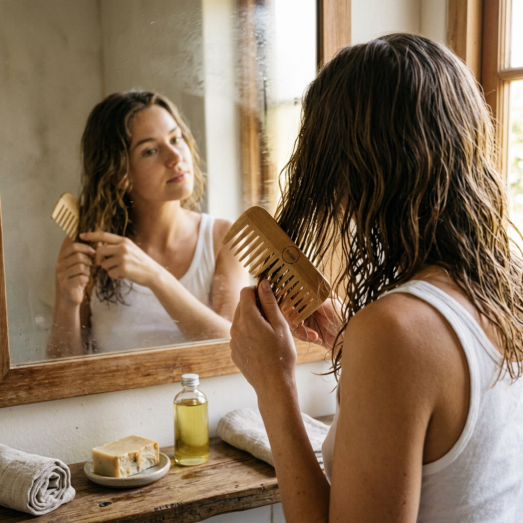Bamboo Hair Comb