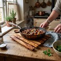 Olive Wood Trivet for Hot Pans