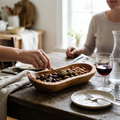 Olive Wood Serving Bowl