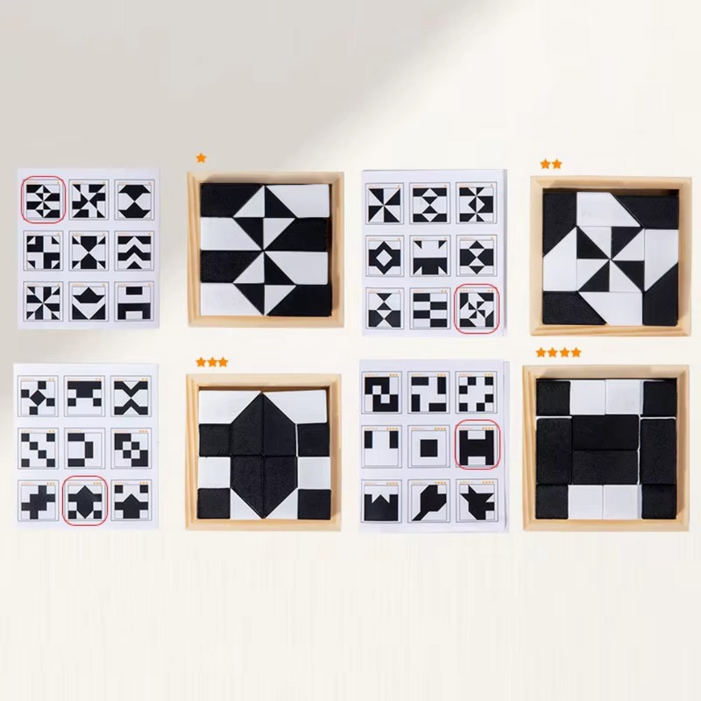 Logic Puzzle Game Brain Training Interactive Strategy Toy