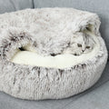 Pet Cave Bed Cozy Cat Cave Design Soft Comfort